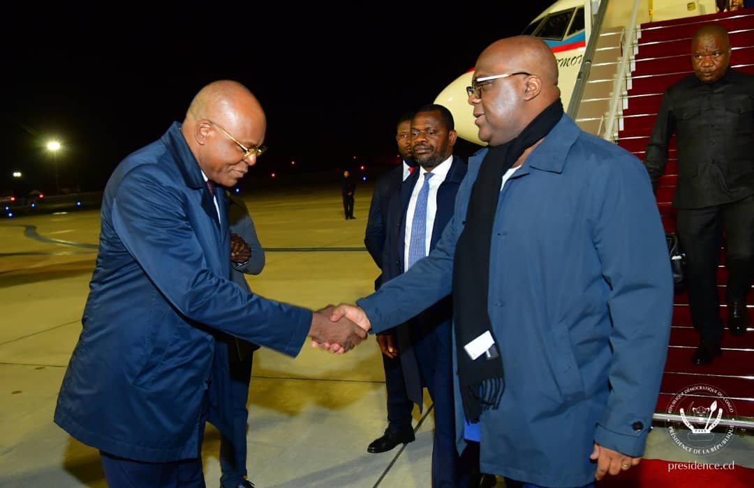 Le Chef de l’État, Félix Antoine Tshisekedi Tshilombo, visite l’Ambassade de la RDC en France.