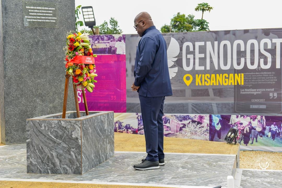 Extrait du discours de S.E.M. Félix Antoine Tshisekedi Tshilombo lors de l’inauguration du Mémorial du Génocost